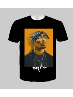 Summer Street Printing Short Sleeve Men T Shirt -ZHANG Clothing Shop P 20220622190249870 766