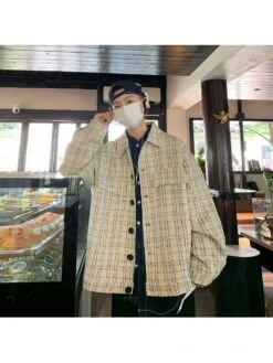 Stylish Casual Long Sleeve Men's Jacket -ZHANG Clothing Shop P 20220825115857063 682