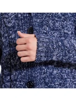 Knot Cabe Knit Lapel Neck Buckle Cardigan -ZHANG Clothing Shop P 20231124190749179 150