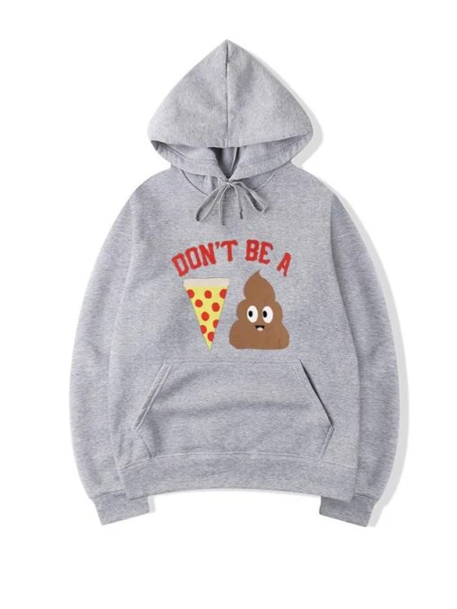 Casual White Graphic Print Pocket Hoodies For Men -ZHANG Clothing Shop P 20211108103605001 711