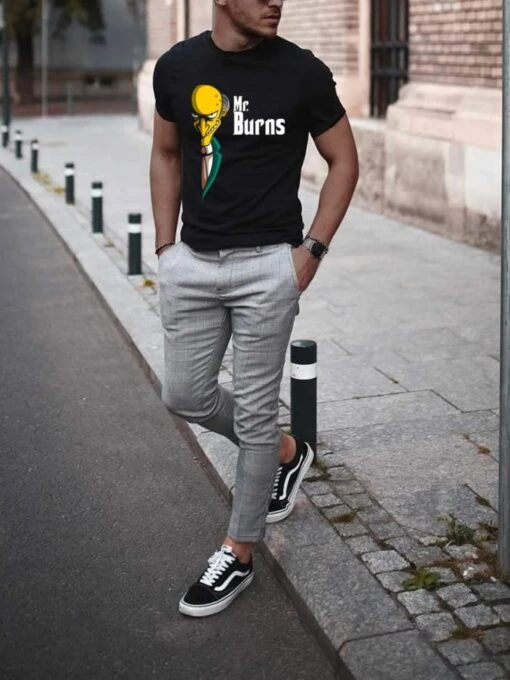 Men's Casual Letter Printed Crew Neck Short Sleeve Tee -ZHANG Clothing Shop P 20220706180900775 716